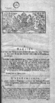 Kontinuacya Wyrokow y Rozkazow Powszechnych w Galicyi i Lodomeryi Królewstwach Wypadłych 1806