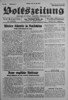 Volkszeitung 26 lipiec 1937 nr 203