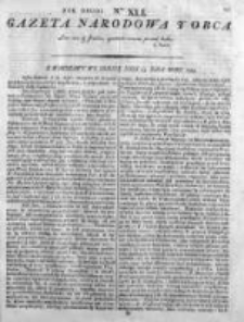 Gazeta Narodowa i Obca 1792, Nr 41