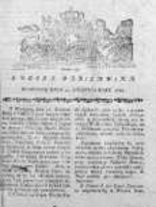 Gazeta Warszawska 1787, Nr 67