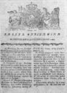 Gazeta Warszawska 1787, Nr 101