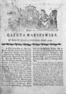 Gazeta Warszawska 1789, Nr 1