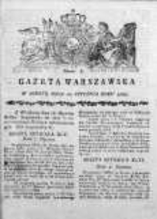 Gazeta Warszawska 1789, Nr 3