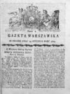 Gazeta Warszawska 1789, Nr 4