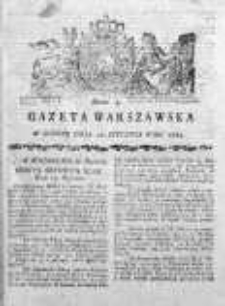 Gazeta Warszawska 1789, Nr 5