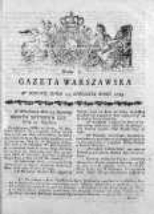 Gazeta Warszawska 1789, Nr 7