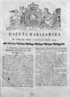 Gazeta Warszawska 1789, Nr 11