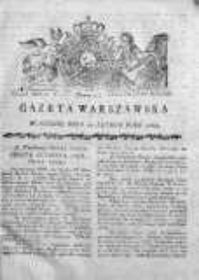 Gazeta Warszawska 1789, Nr 12