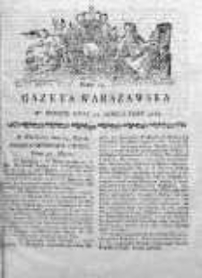 Gazeta Warszawska 1789, Nr 21
