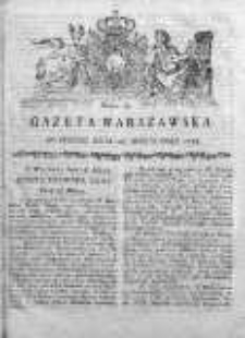 Gazeta Warszawska 1789, Nr 22