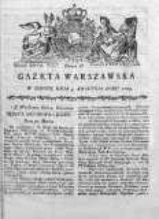 Gazeta Warszawska 1789, Nr 27