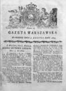 Gazeta Warszawska 1789, Nr 28