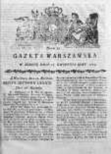 Gazeta Warszawska 1789, Nr 31
