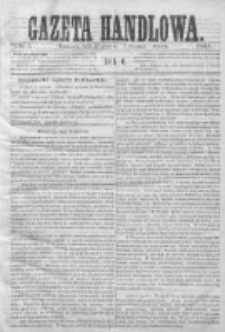 Gazeta Handlowa. Pismo poświęcone handlowi, przemysłowi fabrycznemu i rolniczemu, 1869, Nr 3