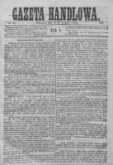 Gazeta Handlowa. Pismo poświęcone handlowi, przemysłowi fabrycznemu i rolniczemu, 1869, Nr 16