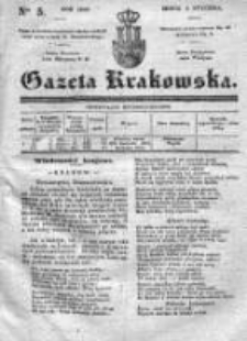 Gazeta Krakowska 1840, I, Nr 5