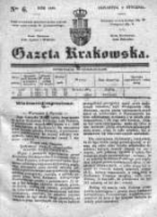 Gazeta Krakowska 1840, I, Nr 6