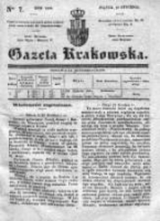 Gazeta Krakowska 1840, I, Nr 7