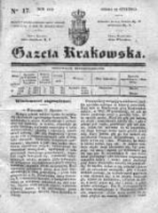 Gazeta Krakowska 1840, I, Nr 17