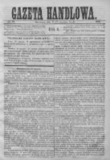 Gazeta Handlowa. Pismo poświęcone handlowi, przemysłowi fabrycznemu i rolniczemu, 1869, Nr 20