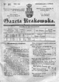 Gazeta Krakowska 1840, I, Nr 27