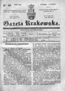 Gazeta Krakowska 1840, I, Nr 28