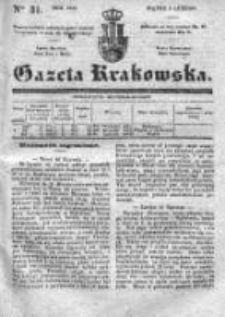 Gazeta Krakowska 1840, I, Nr 31