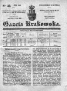 Gazeta Krakowska 1840, I, Nr 33