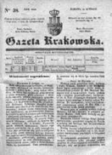 Gazeta Krakowska 1840, I, Nr 38