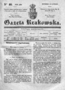 Gazeta Krakowska 1840, I, Nr 40