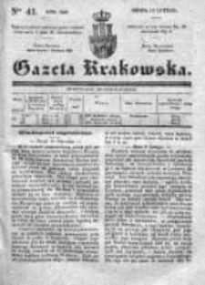 Gazeta Krakowska 1840, I, Nr 41