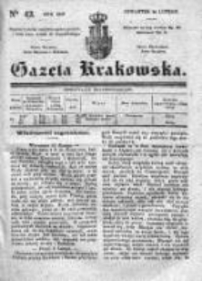 Gazeta Krakowska 1840, I, Nr 42