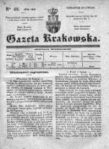 Gazeta Krakowska 1840, I, Nr 48