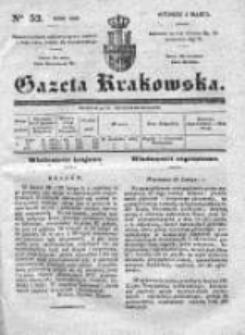 Gazeta Krakowska 1840, I, Nr 52