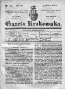 Gazeta Krakowska 1840, I, Nr 61