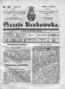 Gazeta Krakowska 1840, I, Nr 65