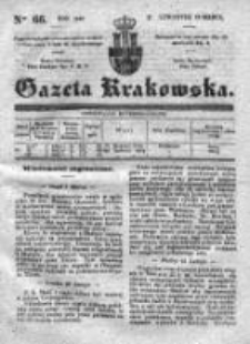 Gazeta Krakowska 1840, I, Nr 66