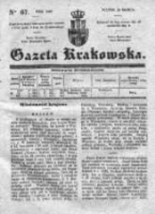 Gazeta Krakowska 1840, I, Nr 67