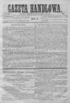 Gazeta Handlowa. Pismo poświęcone handlowi, przemysłowi fabrycznemu i rolniczemu, 1869, Nr 26