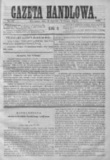 Gazeta Handlowa. Pismo poświęcone handlowi, przemysłowi fabrycznemu i rolniczemu, 1869, Nr 33
