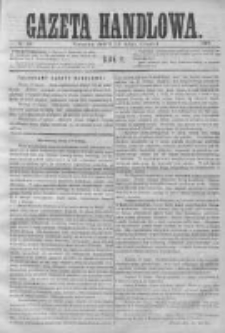 Gazeta Handlowa. Pismo poświęcone handlowi, przemysłowi fabrycznemu i rolniczemu, 1869, Nr 38
