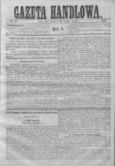 Gazeta Handlowa. Pismo poświęcone handlowi, przemysłowi fabrycznemu i rolniczemu, 1869, Nr 39