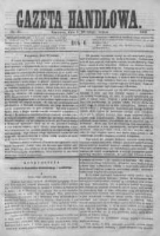 Gazeta Handlowa. Pismo poświęcone handlowi, przemysłowi fabrycznemu i rolniczemu, 1869, Nr 40