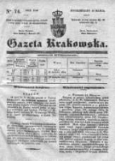 Gazeta Krakowska 1840, I, Nr 74