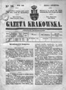 Gazeta Krakowska 1840, II, Nr 76