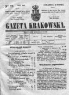 Gazeta Krakowska 1840, II, Nr 77