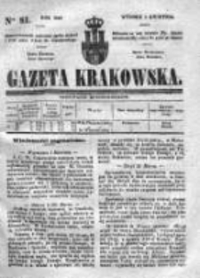 Gazeta Krakowska 1840, II, Nr 81