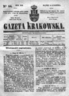 Gazeta Krakowska 1840, II, Nr 84
