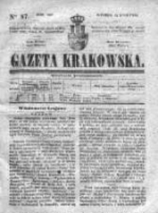 Gazeta Krakowska 1840, II, Nr 87