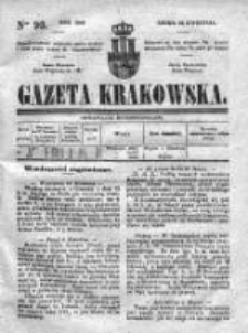 Gazeta Krakowska 1840, II, Nr 93